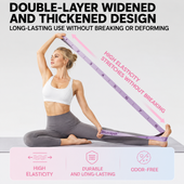 Biurraysh™ Level 8 Numbered Dance Stretch Band | Elastic Yoga Flexibility Strap